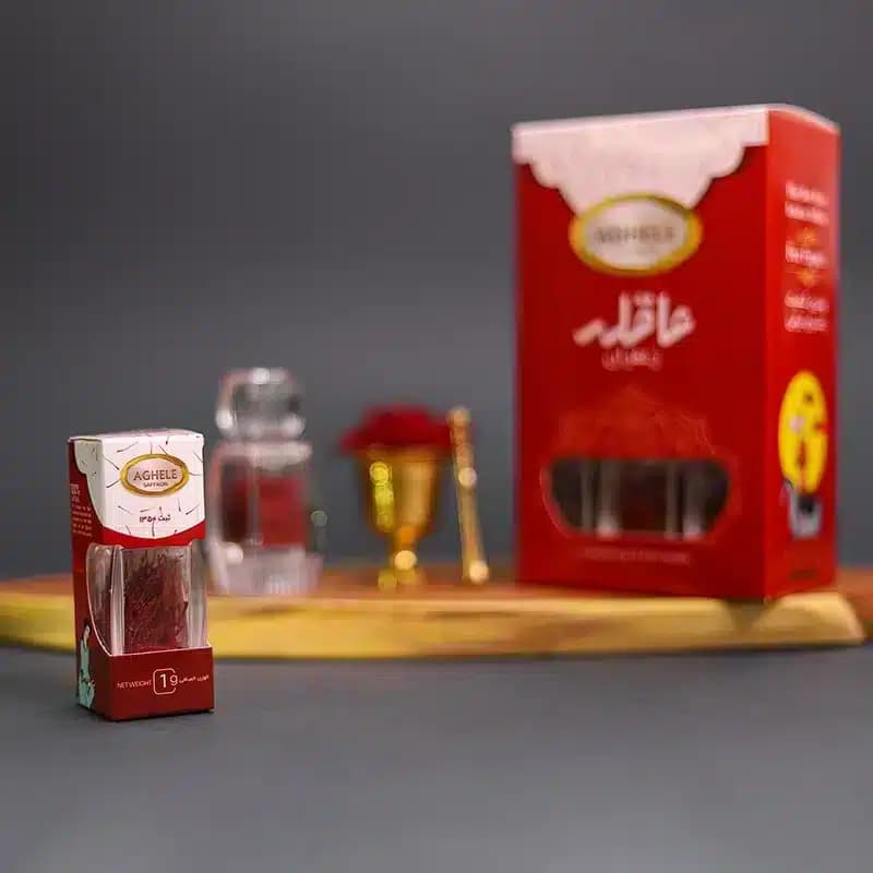 زعفران نگین 1 گرمی در بسته بندی آذین — تصویر ۶