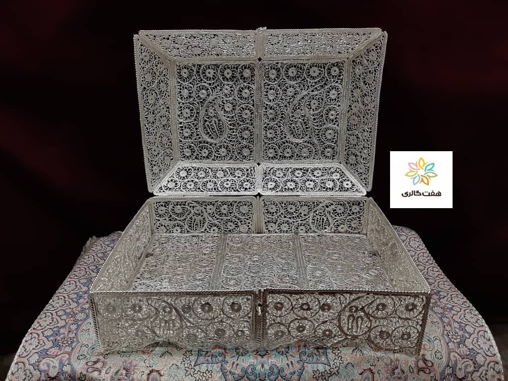 جعبه قرآن ملیله کد 10805