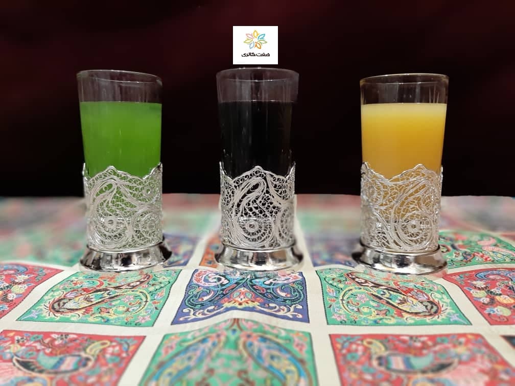 سرویس شربت خوری چهار تاج ملیله کد 10796