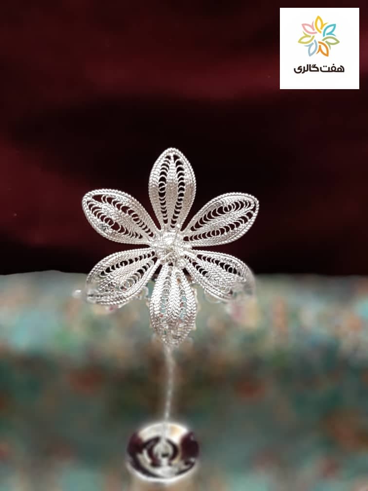 گل شاخه ای تک طبقه ملیله کد 10764