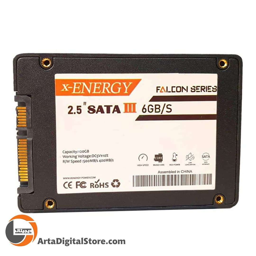 هارد SSD X-Energy Falcon 120GB — تصویر ۲