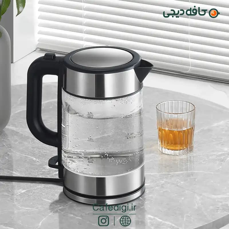 کتری برقی شیشه ای شیائومی Xiaomi Electric Glass Kettle — تصویر ۷
