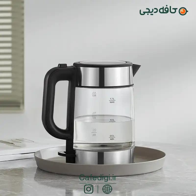 کتری برقی شیشه ای شیائومی Xiaomi Electric Glass Kettle — تصویر ۴