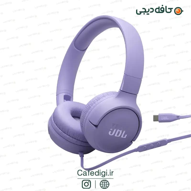 هدفون سیمی جی بی ال JBL Tune 520C USB-C — تصویر ۲