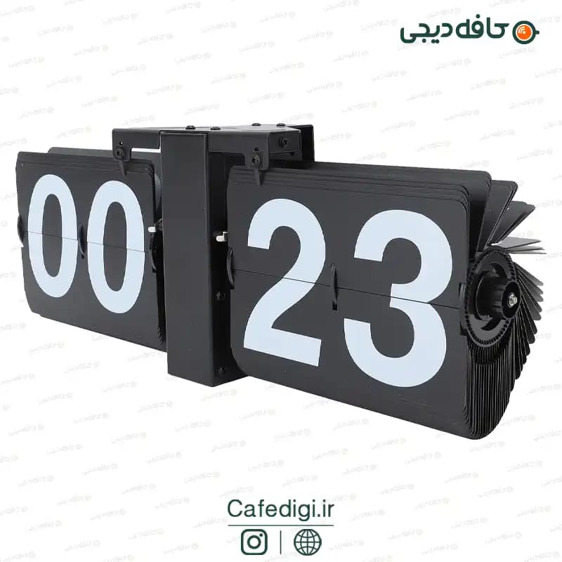 ساعت رومیزی ورقه ای Flip Clock — تصویر ۵
