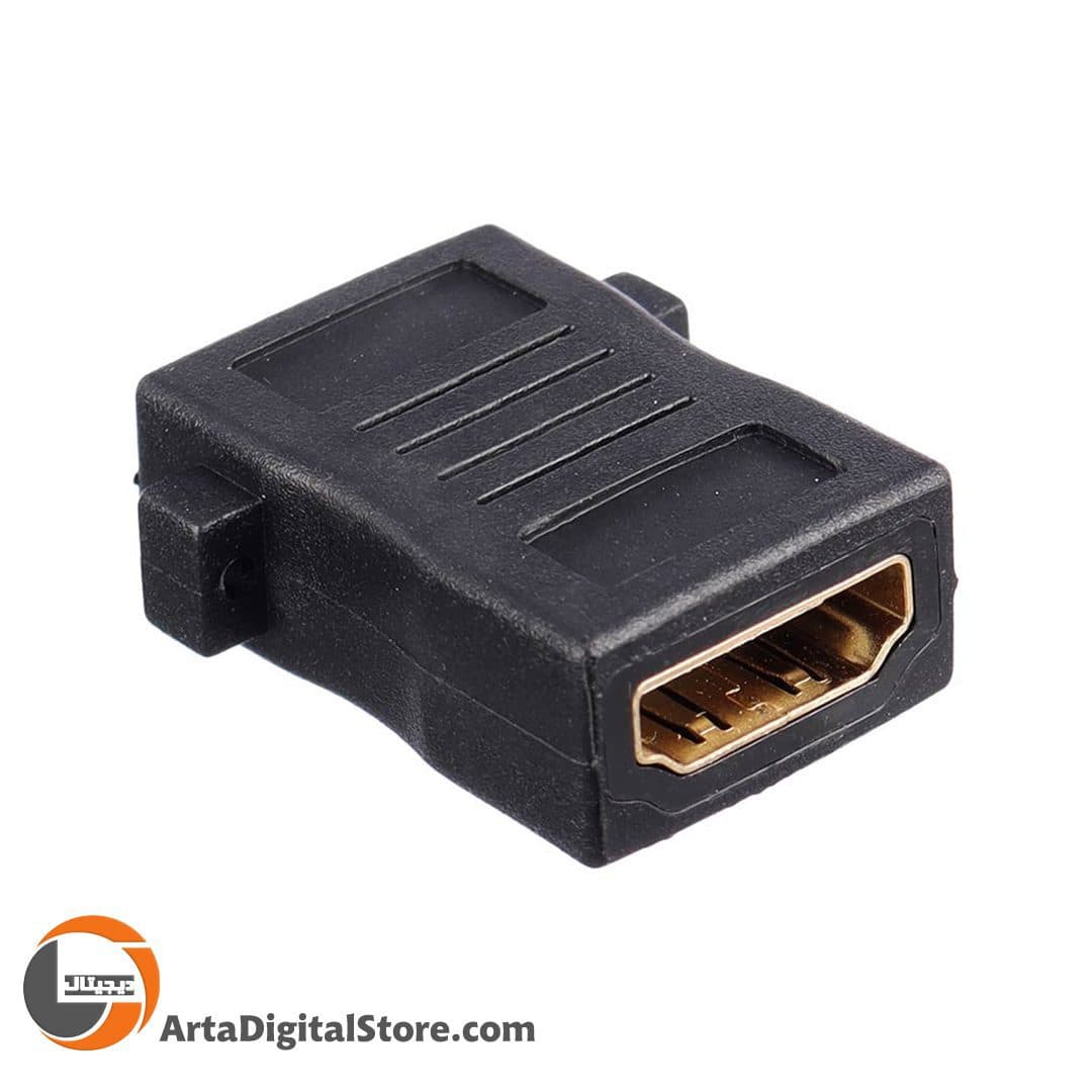 تبدیل برل HDMI Female to Female HDTV Black — تصویر ۲