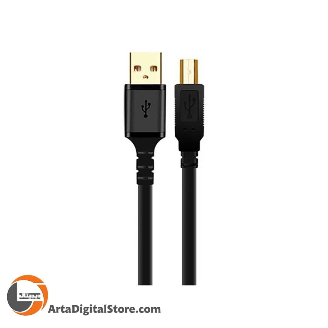 کابل پرینتر K-net Plus Black طول 5m — تصویر ۲