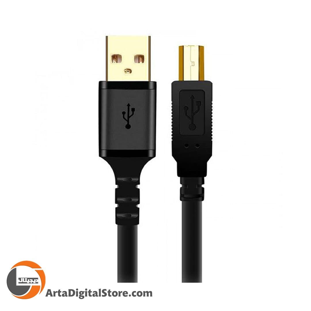 کابل پرینتر K-net Plus Black طول 1.5m — تصویر ۳