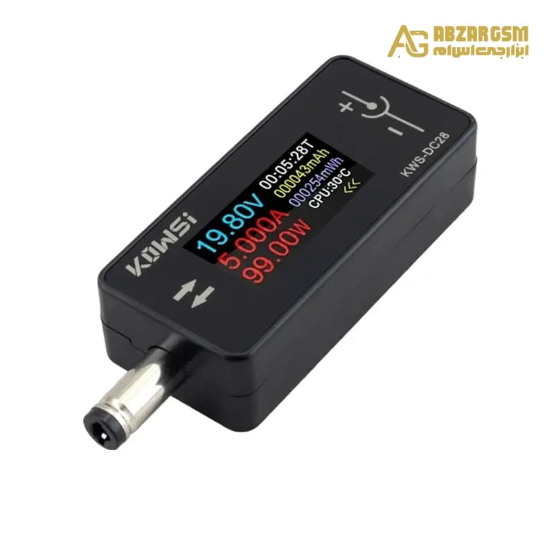 تستر دیجیتال ولتاژ و جریان DC مدل KWS-DC28 برند KOWSI