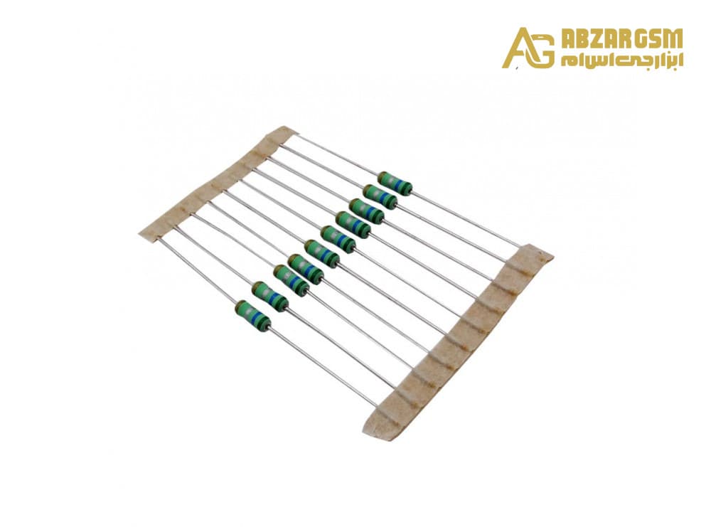 مقاومت متال اکسید 180 اهم 1W کره ای مارک SMART سری RSD بسته 50 تایی