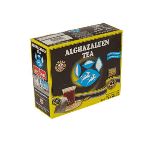 چای کیسه ای الغزالین عطری 100 عددی | Alghazaleen Tea Earl Grey 100 Bags