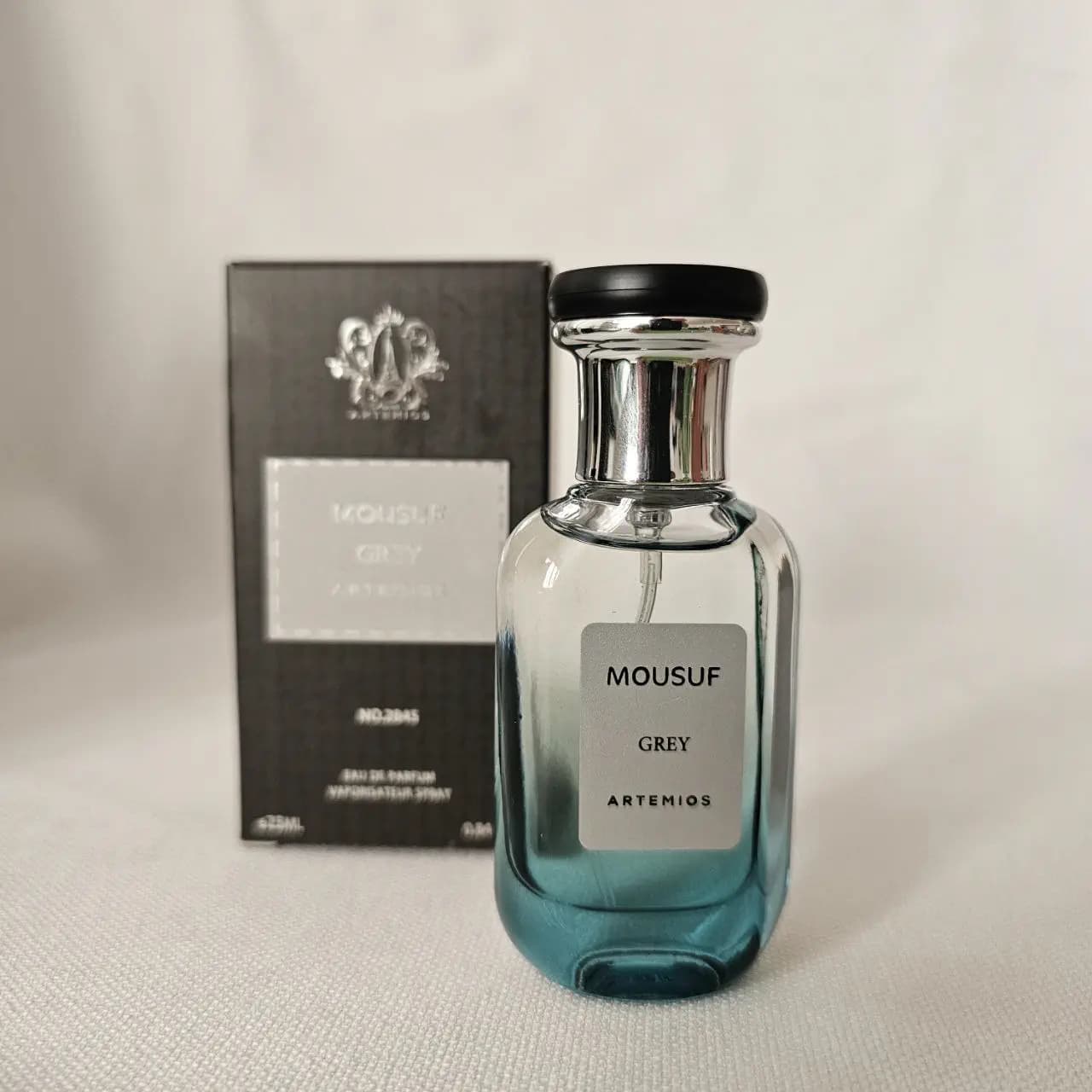 ادکلن موصوف شرکت آرتمیوس Grey حجم 25 میل | ARTEMIOS MOUSUF GREY