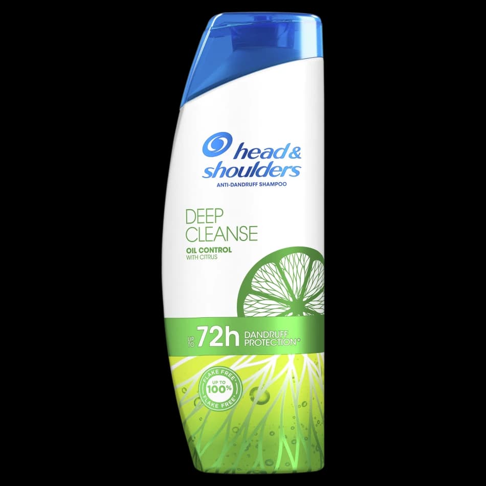 شامپو ضد شوره هدشولدرز مخصوص پوست چرب و بسیار چرب | Head & Shoulders Deep Clean 400 ml — تصویر ۳