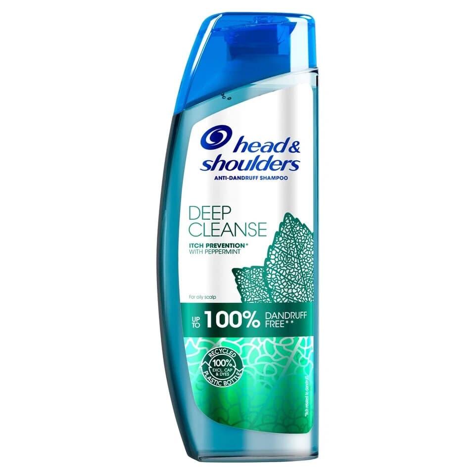 شامپو ضد شوره هدشولدرز مخصوص پوست چرب و بسیار چرب | Head & Shoulders Deep Clean 400 ml