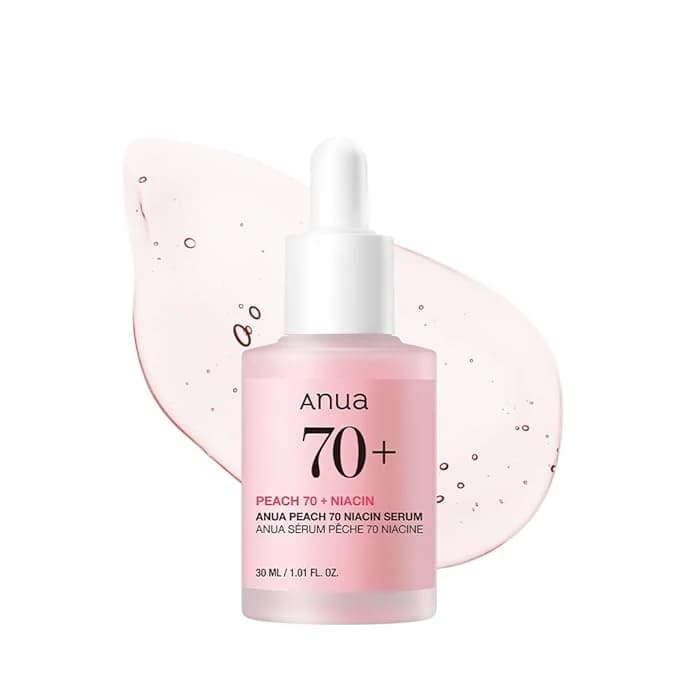 سرم روشن کننده نیاسینامید آنوا | Anua PEACH 70 NIACIN SERUM 30 ml — تصویر ۳