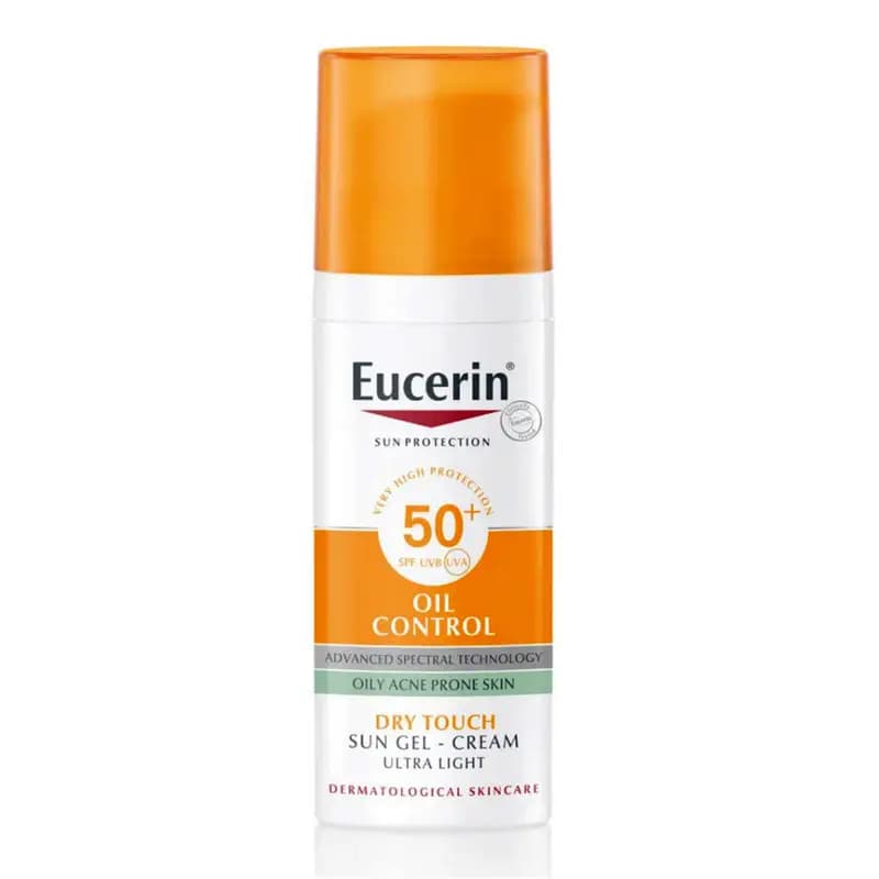 ضد آفتاب اوسرین پوست چرب Eucerin Oil Control Sun Gel-Cream SPF50