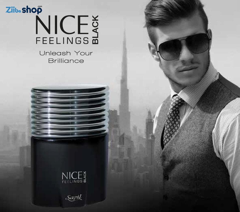 ادکلن مردانه نایس فیلینگلز بلک«Sapil Nice Feelings Black for men » — تصویر ۶