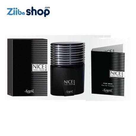 ادکلن مردانه نایس فیلینگلز بلک«Sapil Nice Feelings Black for men » — تصویر ۵