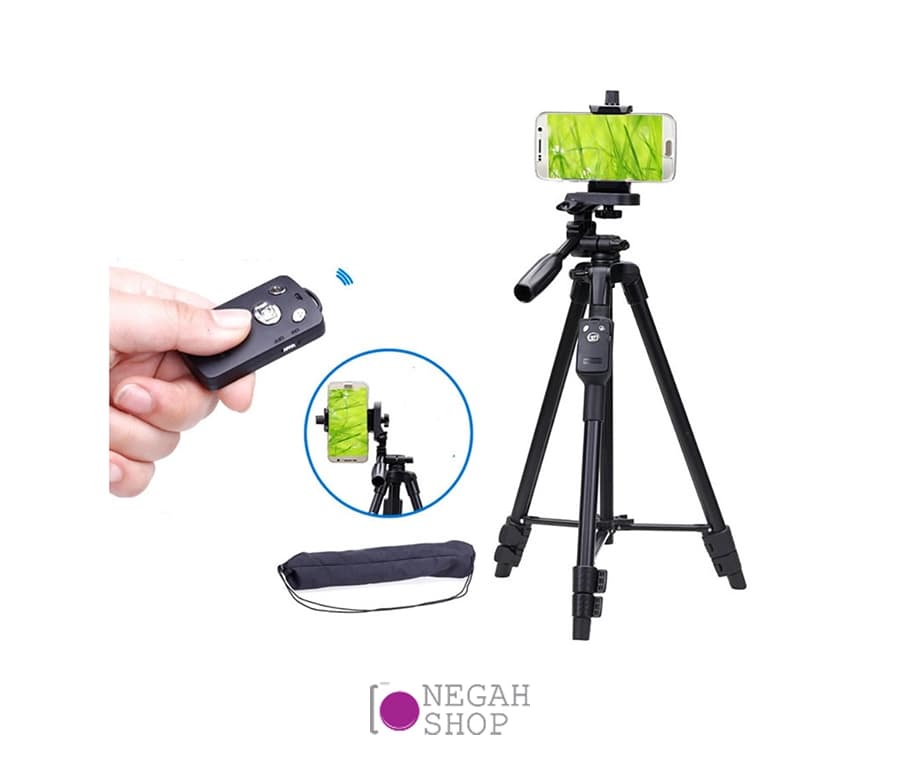 سه پایه دوربین و موبایل Yunteng VCT 5208 — تصویر ۶