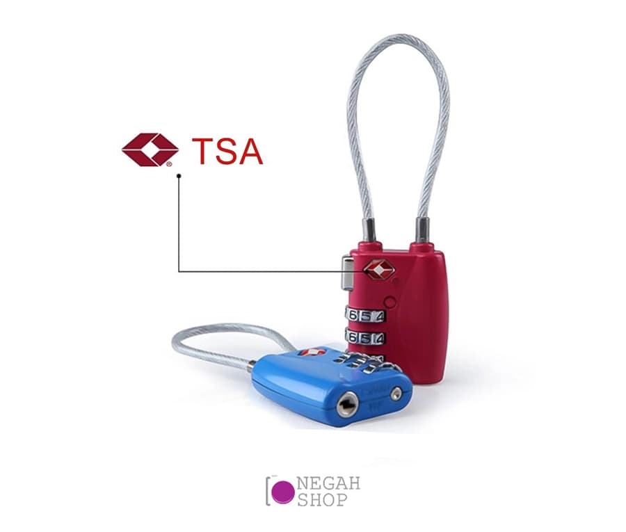قفل چمدان رمزی مدل TSA719C — تصویر ۸