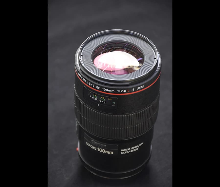 لنز Canon Macro 100mm F2.8L USM دست دوم — تصویر ۳