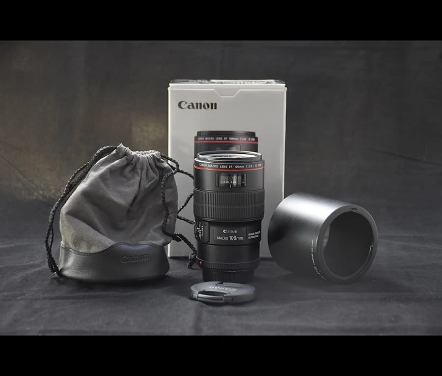 لنز Canon Macro 100mm F2.8L USM دست دوم