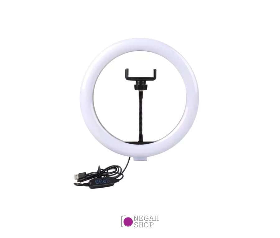 رینگ لایت پایه دار Sierra SR-26 مناسب تولید محتوا — تصویر ۷