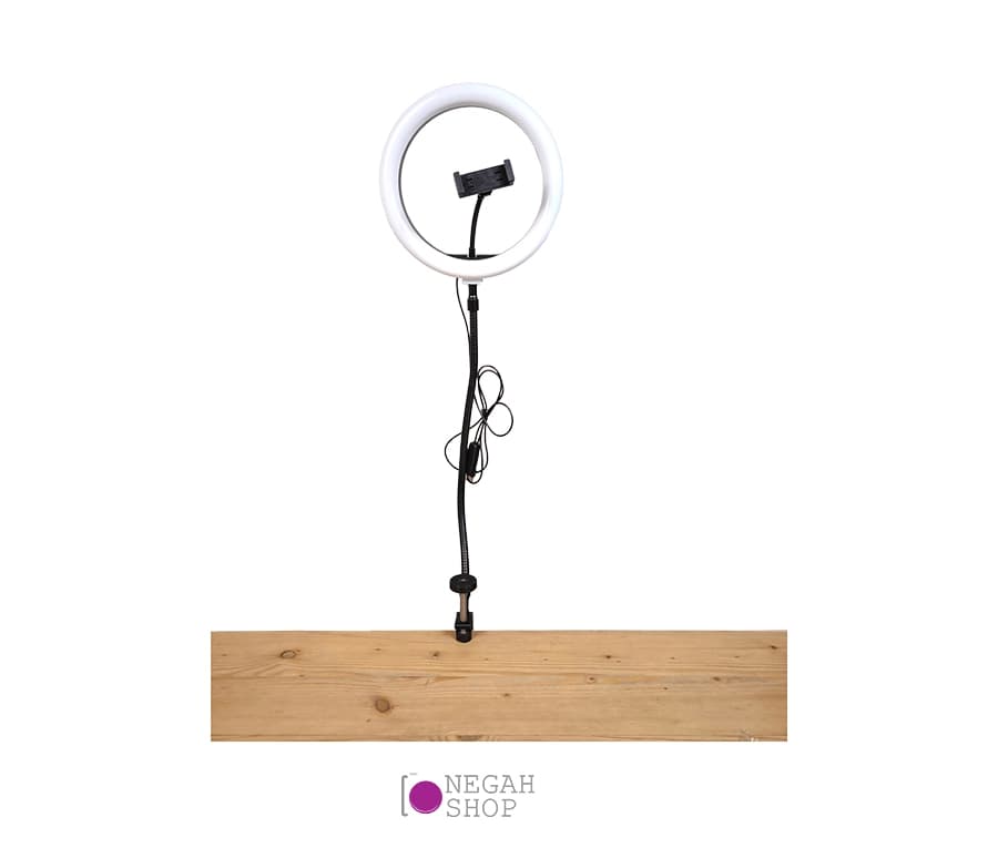 رینگ لایت پایه دار Sierra SR-26 مناسب تولید محتوا — تصویر ۲