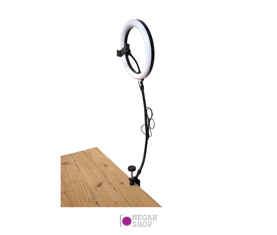 رینگ لایت پایه دار Sierra SR-26 مناسب تولید محتوا — تصویر ۳