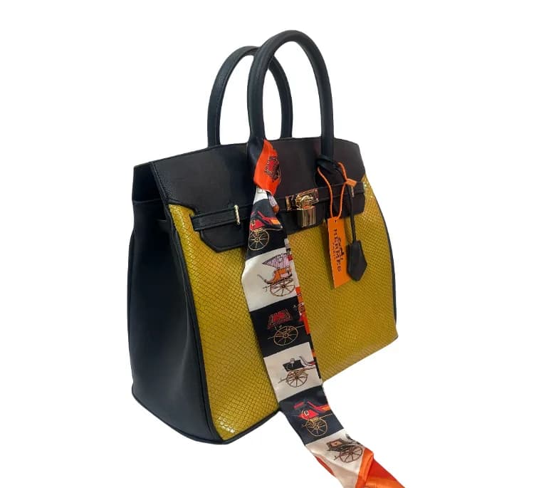 کیف زنانه طرح Hermes crocodil کد 67