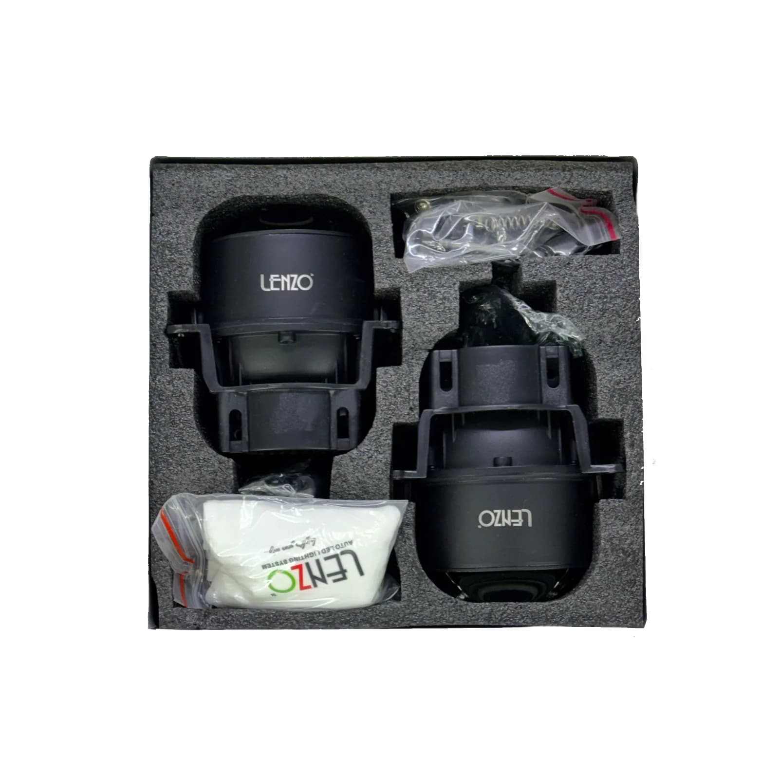 لنز پرژکتور سه حالته لنزو مدل L006 پایه دو کنتاکت بسته 2 عددی — تصویر ۸