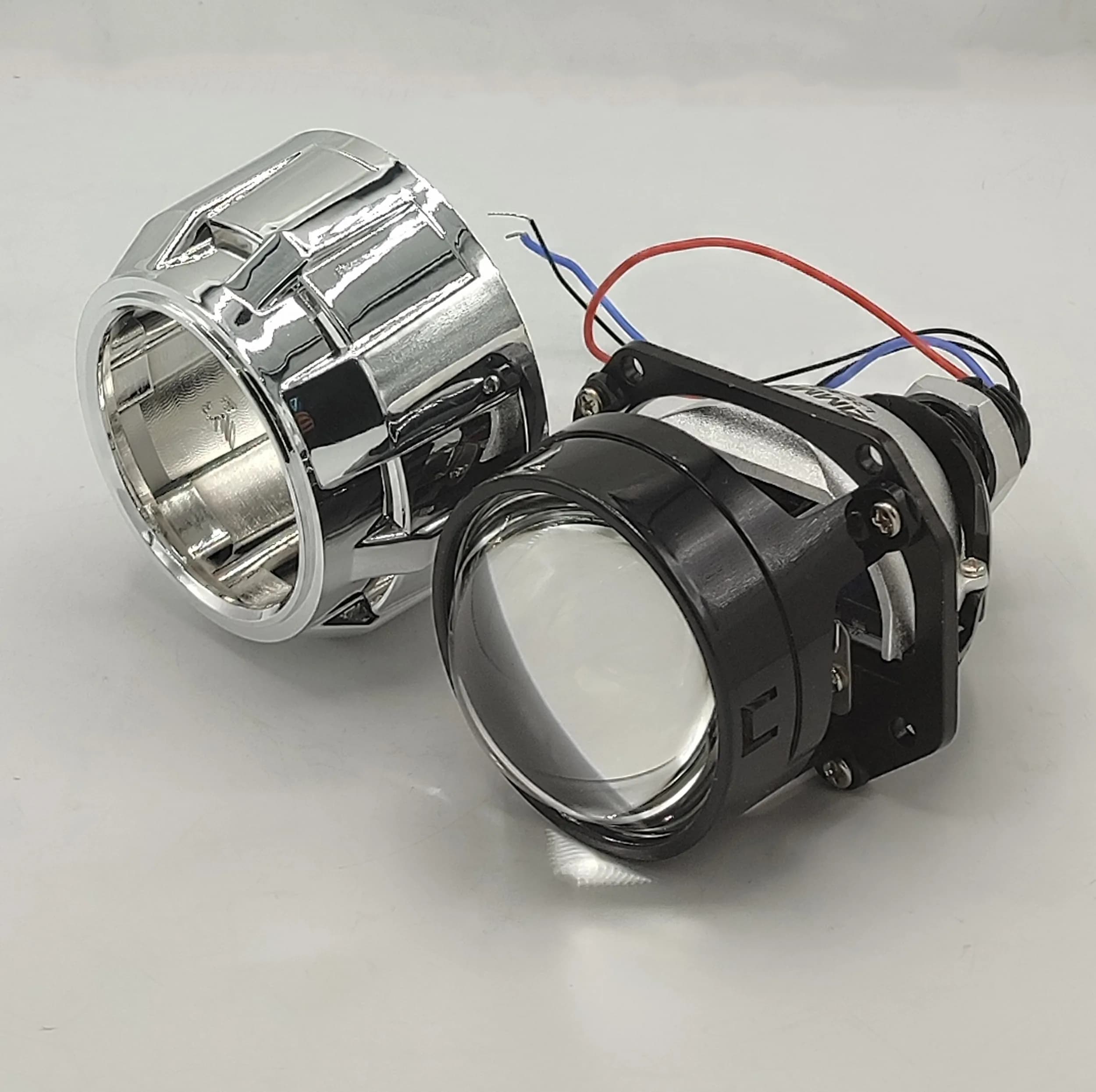 لنز چراغ خودرو دو حالته زیمر مدل L25-6000K BI-LED بسته دو عددی — تصویر ۶