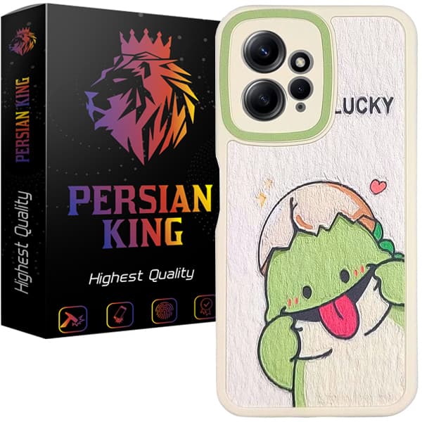 کاور پرشین کینگ مدل Lucky مناسب برای گوشی موبایل شیائومی Redmi Note 12 (4G)