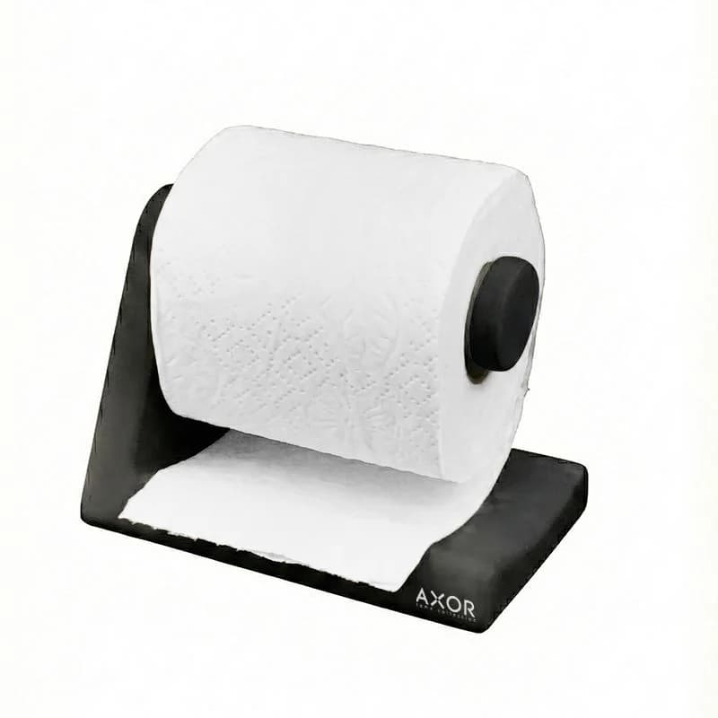 پایه رول دستمال کاغذی Axor (آکسور) مدل Arco (آرکو) رنگ ذغالی (bprdkaz)