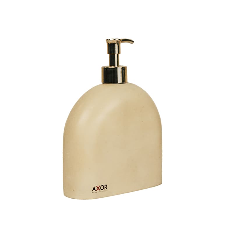 جا مایع دستشویی سنگی AXOR (آکسور) مدل linda (لیندا) رنگ کرم (bdlw4) — تصویر ۴