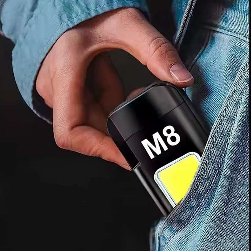 فندک شارژی المنتی چراغ دار کد N732 — تصویر ۶