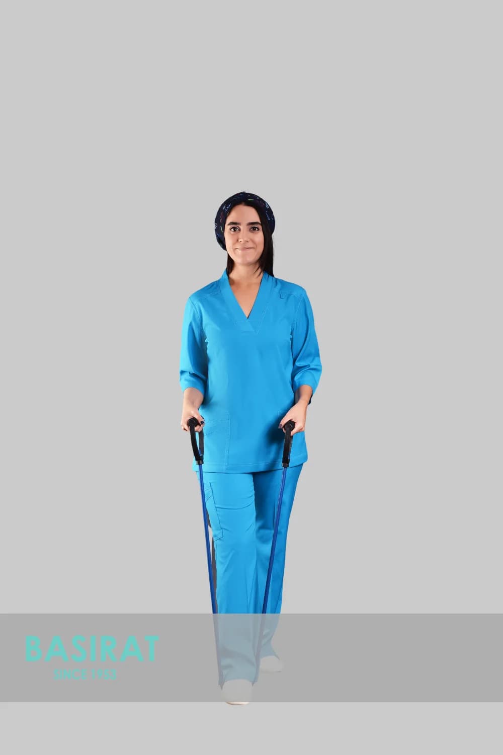 تونیک و شلوار تُرک زنانه آبی