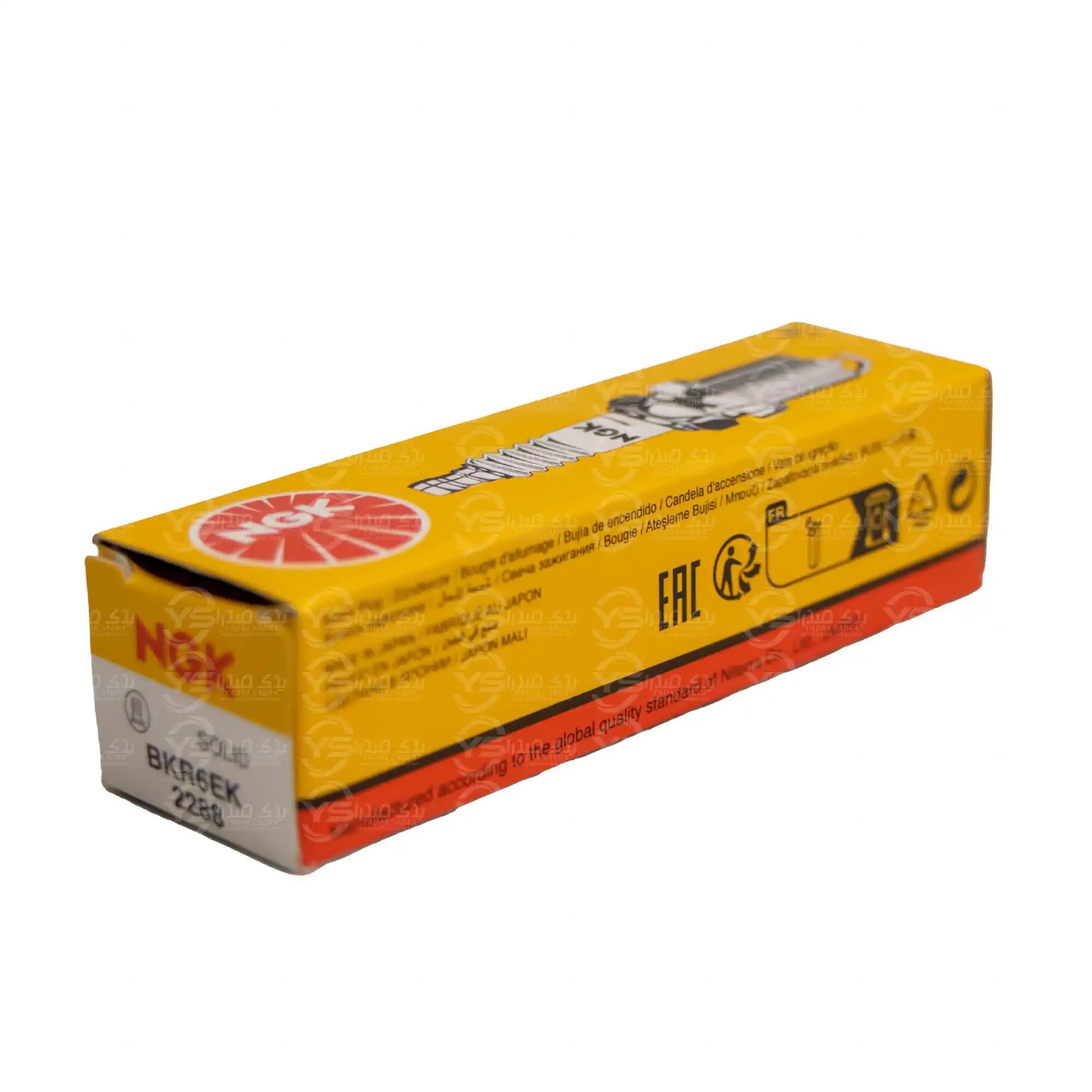 شمع پایه کوتاه دوپلاتین ان جی کی BKR6EK 2288 — تصویر ۲