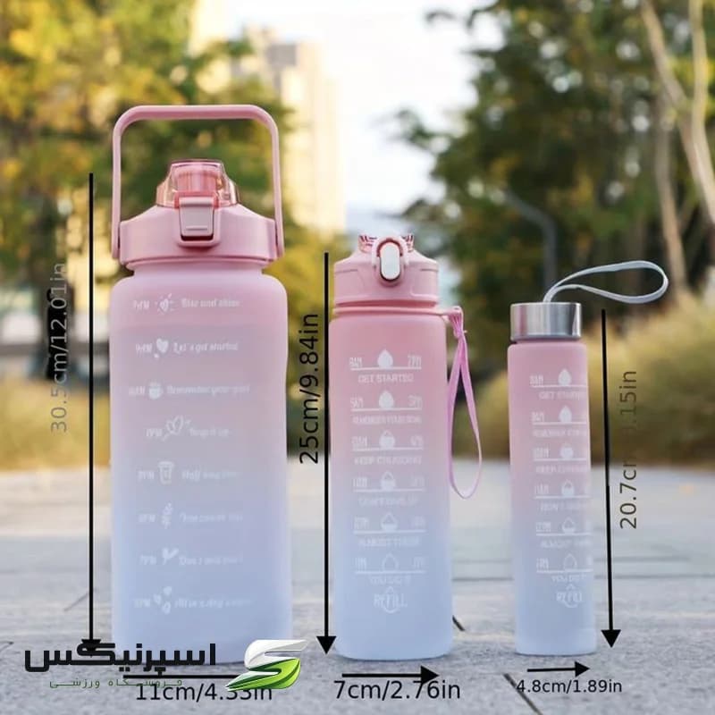 قمقمه مدل سه قلو گنجایش 2 لیتر — تصویر ۶