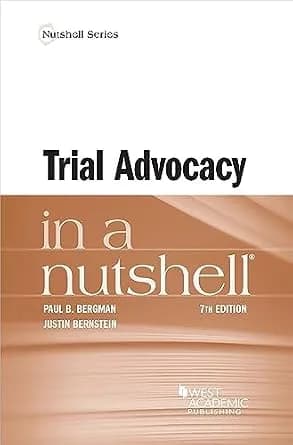 و دانلود نسخه کامل کتاب زبان اصلی Trial Advocacy in a Nutshell (Nutshells) | دانلود کتاب خارجی