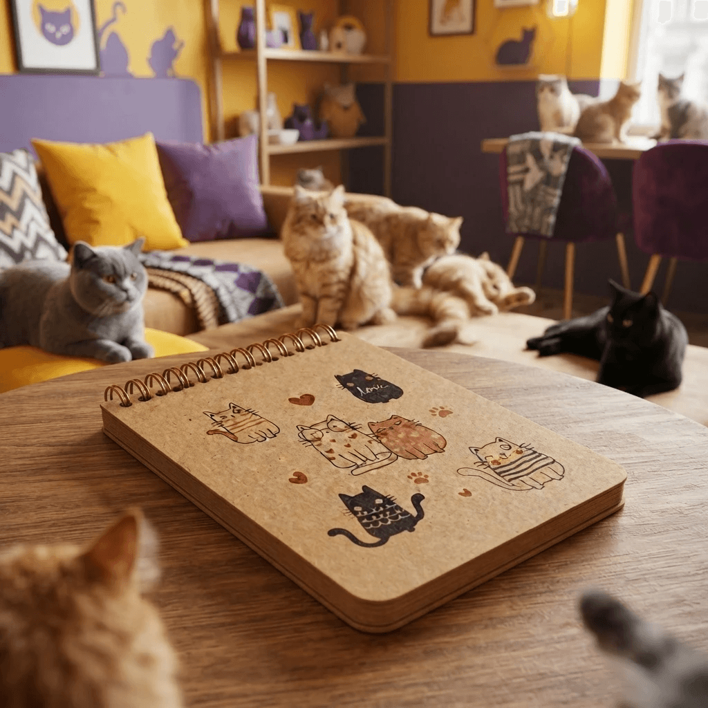 دفترچه یادداشت کرافت خط دار کد 207