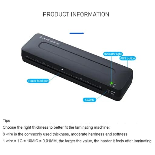 دستگاه لمینت GYP-JFDSZ A3 — تصویر ۳