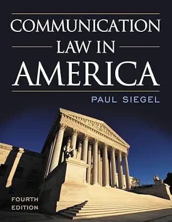 و دانلود نسخه کامل کتاب زبان اصلی Communication Law in America | دانلود کتاب خارجی