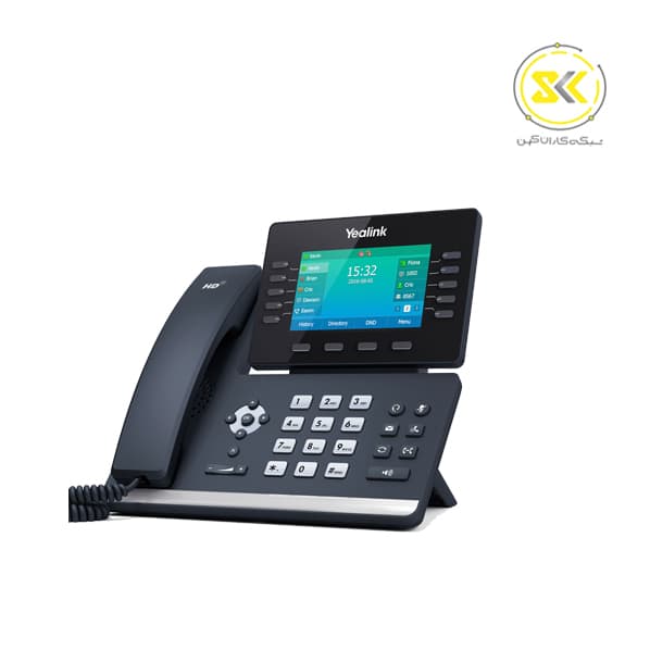 تلفن تحت شبکه یالینک Yealink T54W — تصویر ۲