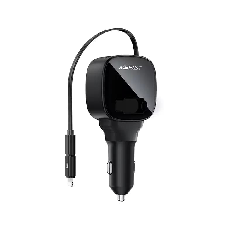 شارژر فندکی ایس فست ACEFAST B17 95W Fast Charger توان 95 وات همراه با کابل متصل