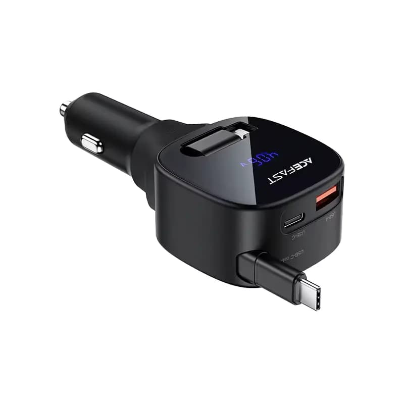 شارژر فندکی ایس فست ACEFAST B17 95W Fast Charger توان 95 وات همراه با کابل متصل — تصویر ۴