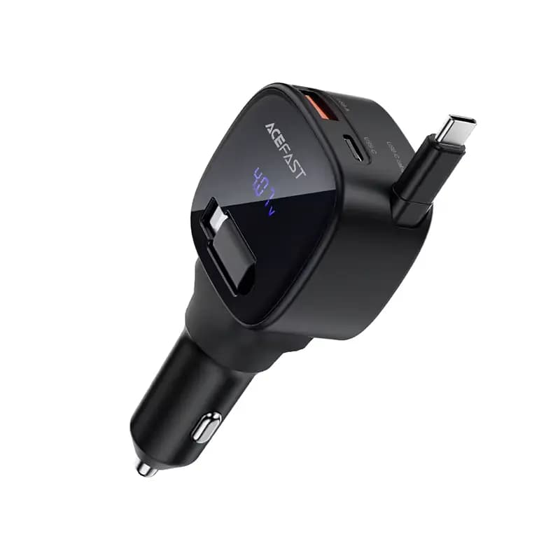 شارژر فندکی ایس فست ACEFAST B17 95W Fast Charger توان 95 وات همراه با کابل متصل — تصویر ۲