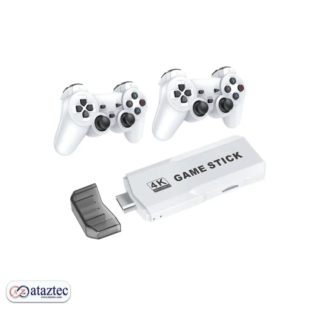 کنسول بازی M2 Game Stick | مدل رترو با دو دسته بیسیم و کیفیت — تصویر ۲