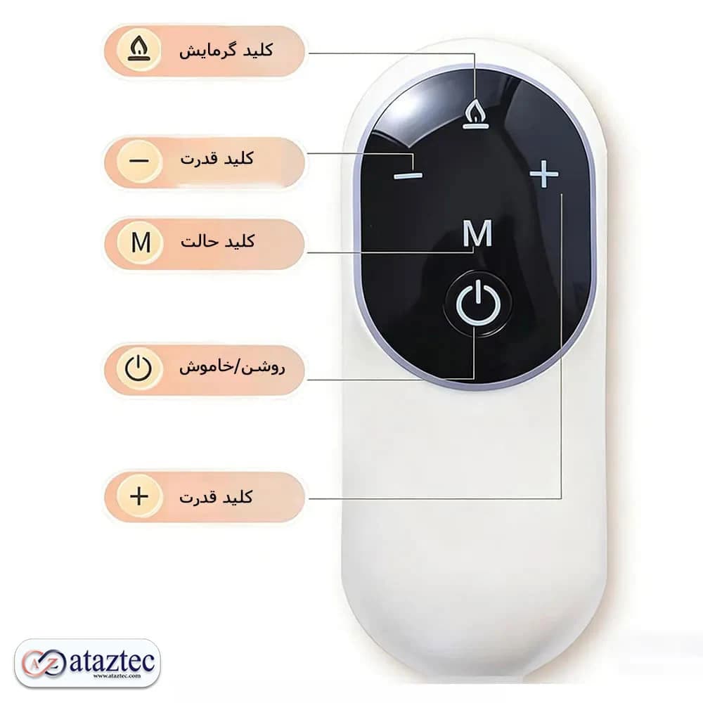ماساژور سر و چشم آیجویر مدل HD-01 | ماساژور هوشمند با گرمایش و کیسه هوا — تصویر ۴