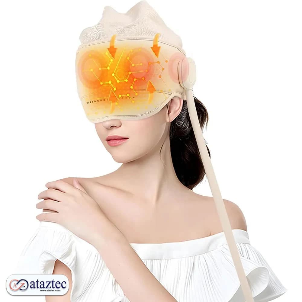 ماساژور سر و چشم آیجویر مدل HD-01 | ماساژور هوشمند با گرمایش و کیسه هوا — تصویر ۳